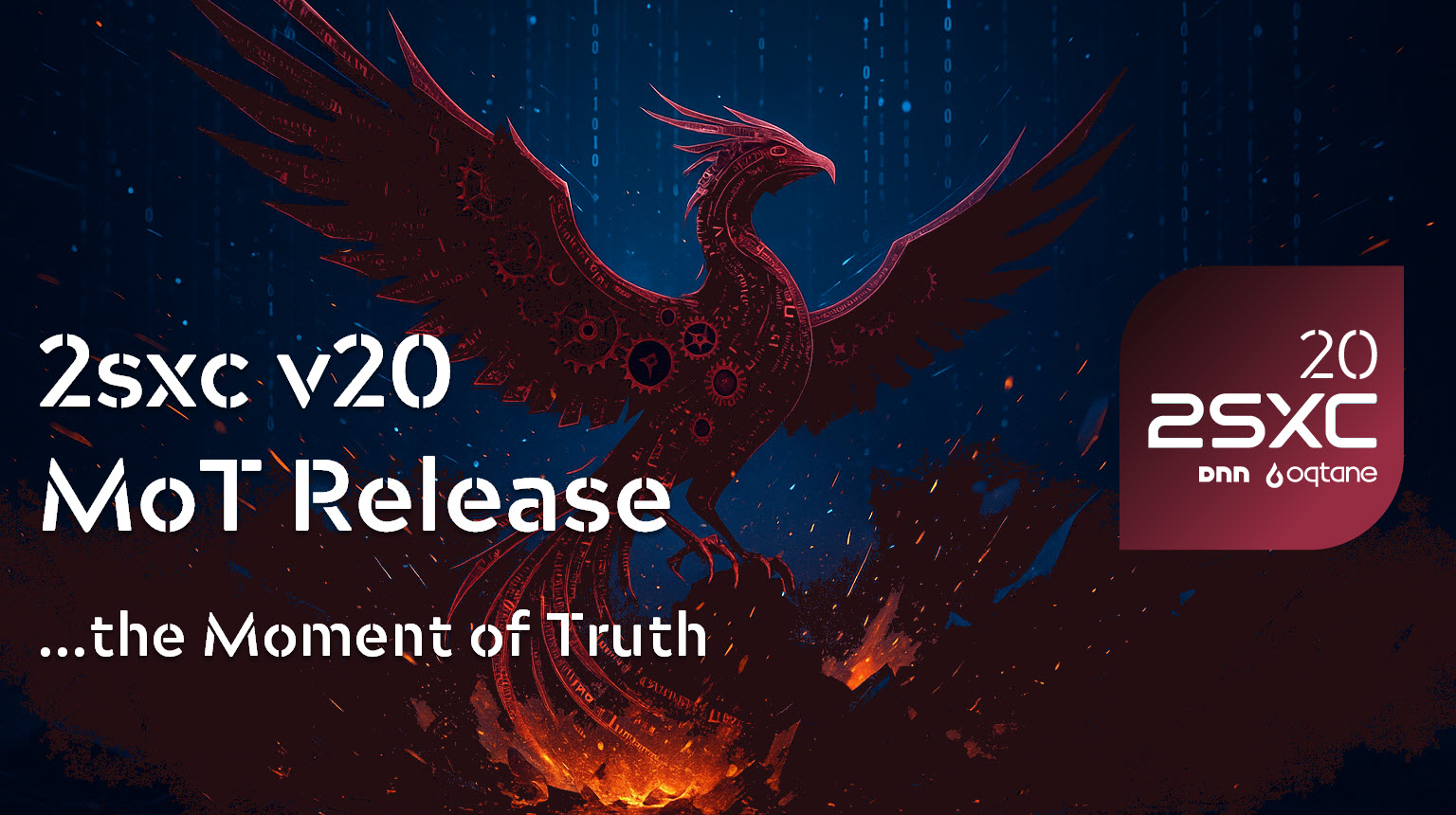 2sic v20 - Future-Proofing Release - MoT (Moment of Truth)