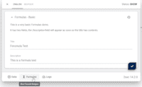 Navigate to the items of your content type in 2sxc. Click on a item and press the Formulas button.